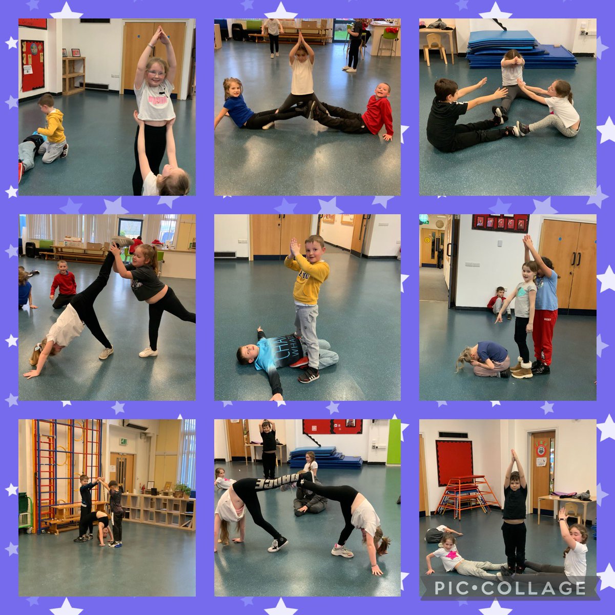 spseallan's tweet photo. Some fabulous rocket shapes in our dance lesson this week. @SofryddPrimary #CeridwenCreativeLearners https://t.co/0J94bjJGR3