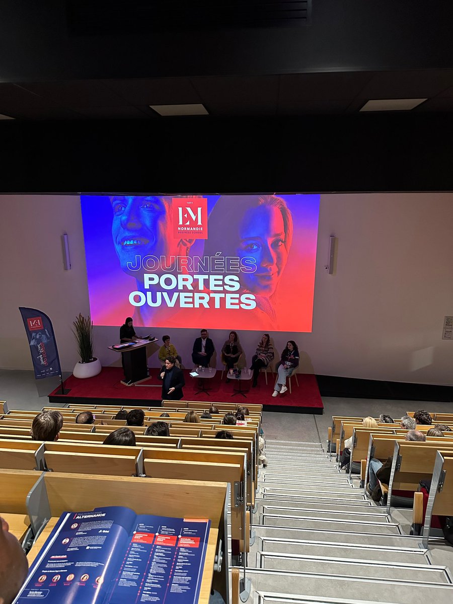 Merci à tous d’être venus très nombreux aujourd’hui sur notre campus du #Havre pour cette #JourneePortesOuvertes 💡🙏🏻 ! Heureux d’avoir pu vous rencontrer et vous présenter l’<a href="/EMNormandie/">EM Normandie Business School</a> 😃✌🏼
