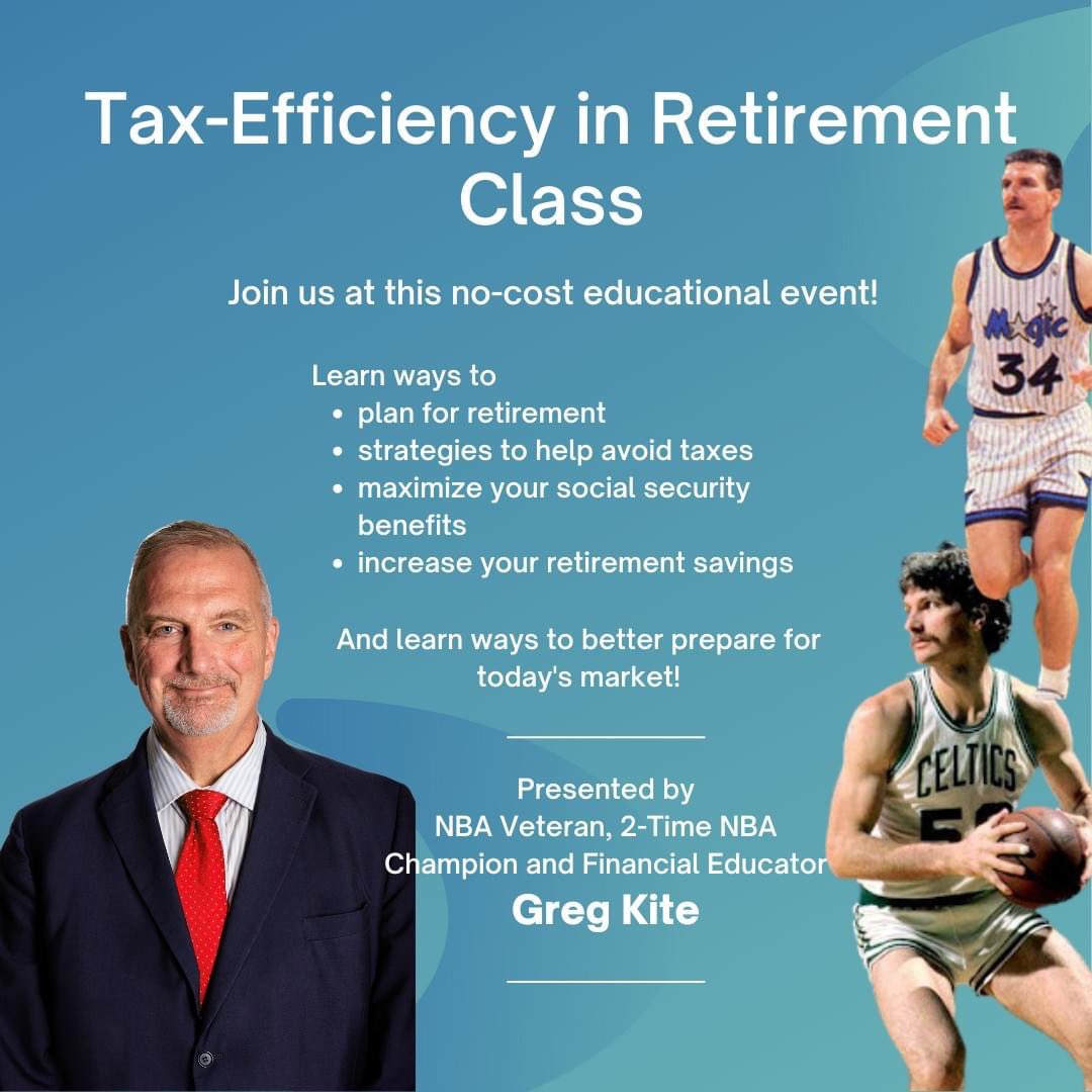FREE event come join me. Jan 23 and 25 learn how to save on taxes and prepare for retirement. 

to register: nationalretirementfoundation.com/course-registr… 

<a href="/PolleyWealth/">PolleyWealth</a> #gregkite #polleywealth #polleywealthmanagement #retirement #retirementplanning