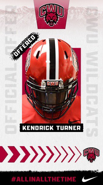 After a great visit and conversation with @coachjohnsCWU I am blessed to say that I have received my second offer to Central Washington University!
<a href="/CoachFisk/">Chris Fisk</a> <a href="/coachpicha/">John Picha</a> <a href="/MFerriter/">Madara Ferriter</a> <a href="/RegJones20/">Reggie Jones</a> <a href="/elijahruhl/">Elijah Ruhl</a> <a href="/BrandonHuffman/">Brandon Huffman</a>