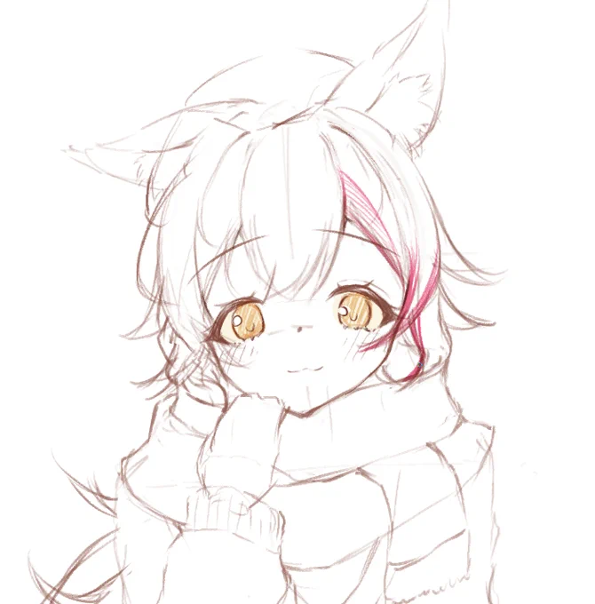 ミオしゃ描いてる 