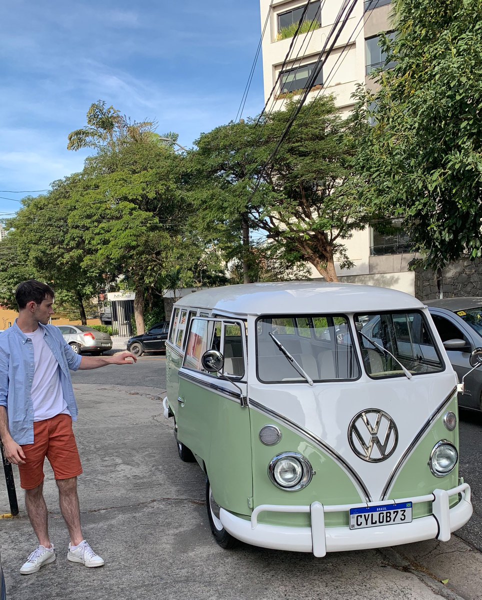 Saturday: ready for a drive #Brazil #VWKombi #VWT1 #classiccars #vintage #vintagecar #oldtimer #volkswagen 1968 #car #VWbus