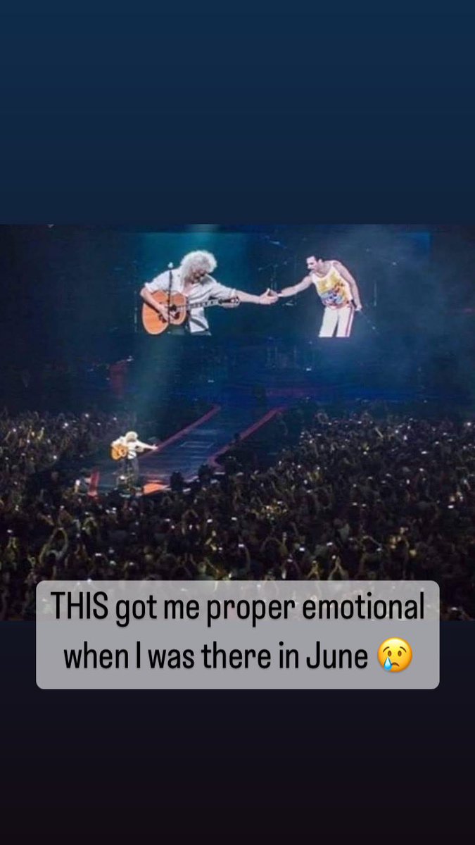 Tag2277's tweet photo. I went on 17/06/22 but doesn’t really feel that long ago ! A truly amazing night ! 🎶🎤👑🥰 https://t.co/yphedIWN85