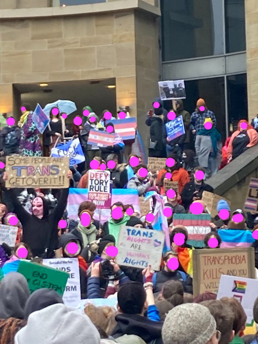 today hundreds of glasweigans said "trans rights" and "now you're not even going to respect the parliamentary illusion of democracy???"

our protests were echoed in edinburgh, aberdeen, orkney, dundee, london, leeds, and dublin, with more planned (see below)