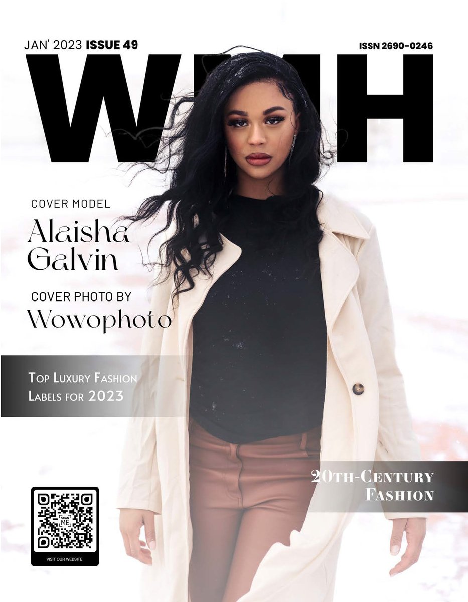 WorldModelHunt's tweet photo. Introducing our stunning Cover Model Alaisha Galvin for January 2023 49th Edition! Check out our complete edition on our website now!
.
Model Book: Alaisha Galvin
.
.
.
.
.
#wmh #worldmodelhunt #january2023 #newedition #covermodel #coverphoto #newmagazine #januarycover #newissue https://t.co/1YqqE3K7BD