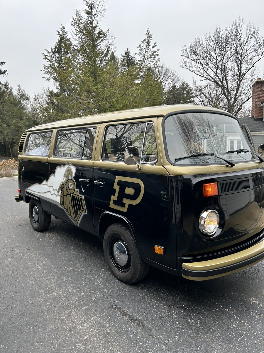DoctorParr's tweet photo. Finally have the new tailgating vehicle! Can’t wait for March Madness and then the fall and football season! @BoilerBall  @BoilerFootball @Coach_Walters @CoachPainter https://t.co/eS4MDvl4p9