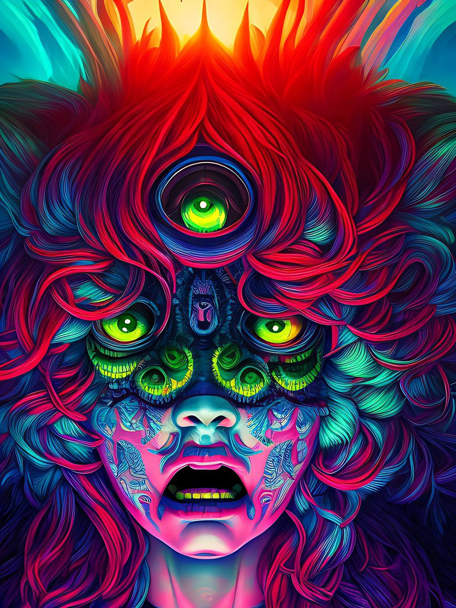 InsomniaArtNFT's tweet photo. Final Preview:

Here is the last sample of the upcoming "Sketch to Color: Monsters" NFT collection. This will stealth drop exclusively on #Pomploycom and the #ProofOfMemes blockchain!

Stay tuned for more info.

#Pom #ProofOfMemes #Pomploycom #Pomploy #NFT #NFTs #AIArt https://t.co/FYm3rEIahr