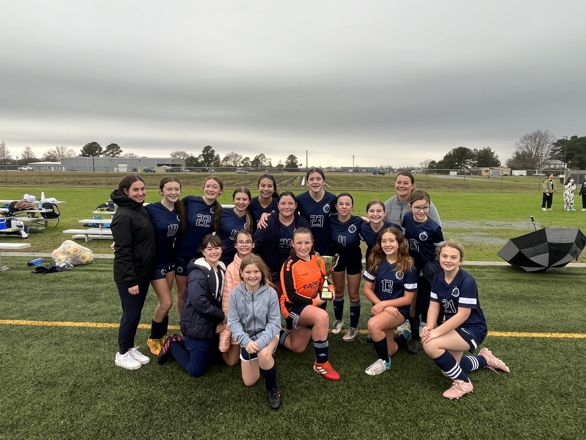 ESAFalcons's tweet photo. Congratulations to our ESA 5th-7th grade girls soccer team for winning the league championship today. https://t.co/vIORLizyuF