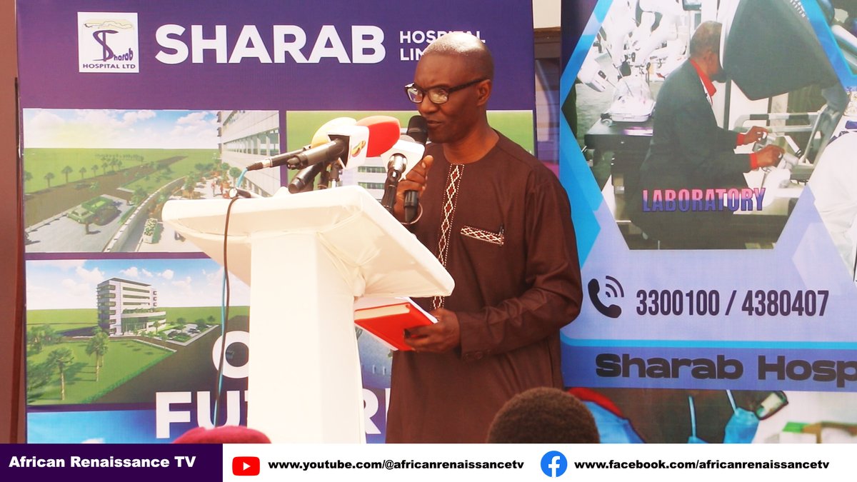 ARTV_African's tweet photo. Grand Opening Ceremony of Sharab Hospital in The Gambia. The new complex will include maternity, obstetric, gynecology and pediatric ward.

Follow us for the full coverage of the unveiling of a privately owned state of the art modern hospital.
@kabbounyancho1 @MuhammedBBadji2 https://t.co/PuQAWxBAzr