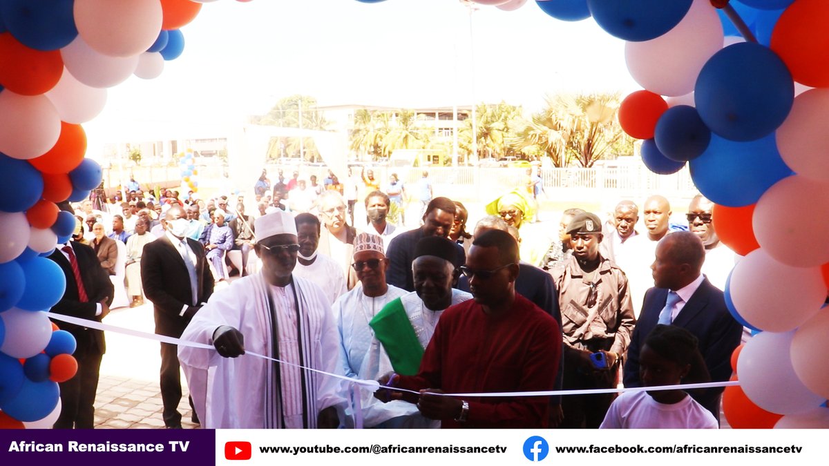 ARTV_African's tweet photo. Grand Opening Ceremony of Sharab Hospital in The Gambia. The new complex will include maternity, obstetric, gynecology and pediatric ward.

Follow us for the full coverage of the unveiling of a privately owned state of the art modern hospital.
@kabbounyancho1 @MuhammedBBadji2 https://t.co/PuQAWxBAzr