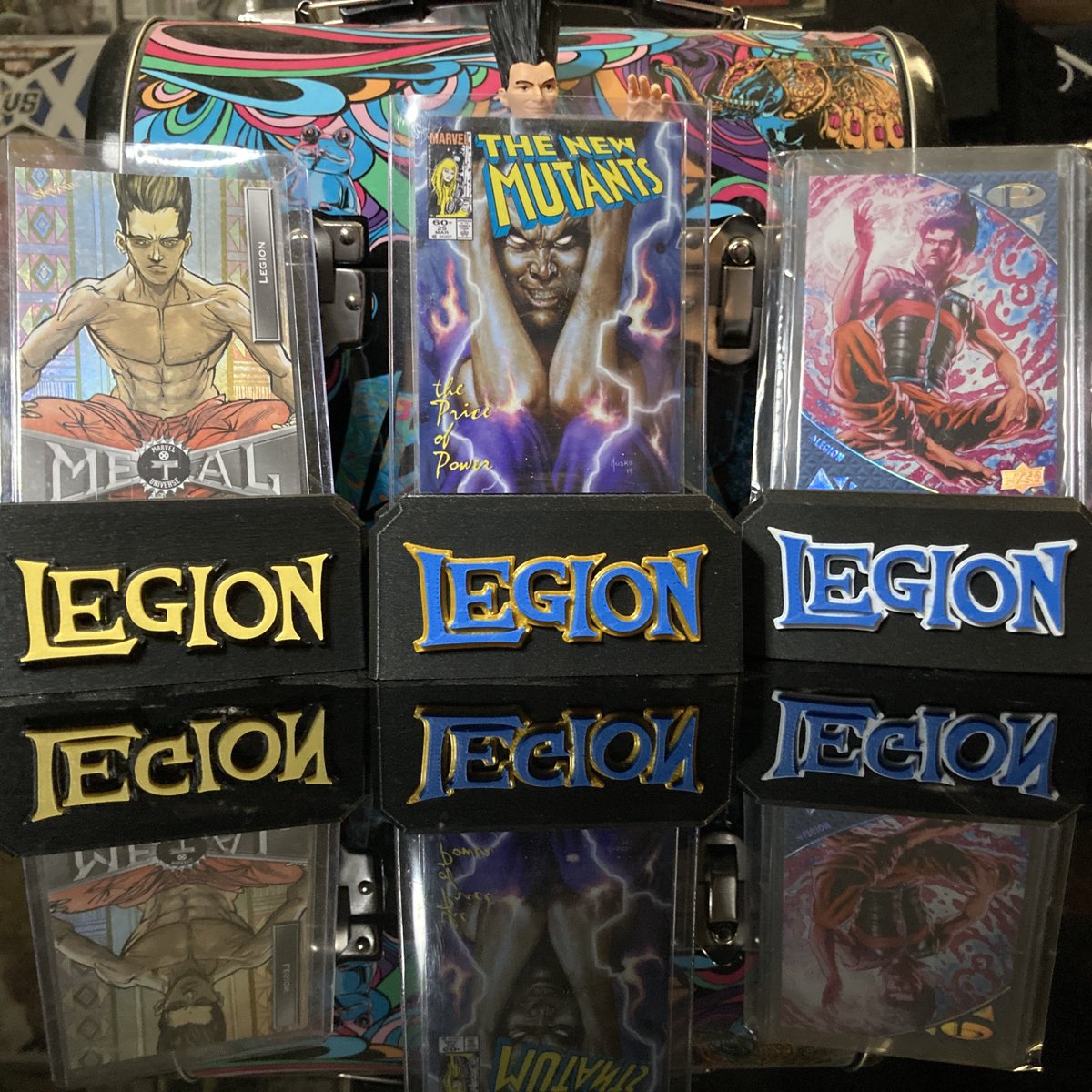 Thank you so much @WHAMstand for sending over these custom Legion card stands they are bloody perfect!