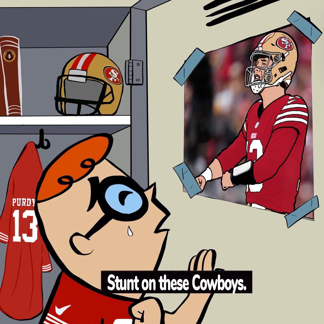 nineralex's tweet photo. Beat the Cowboys!
#GoNiners #49ers #FTTB https://t.co/wgb2mO3JE6