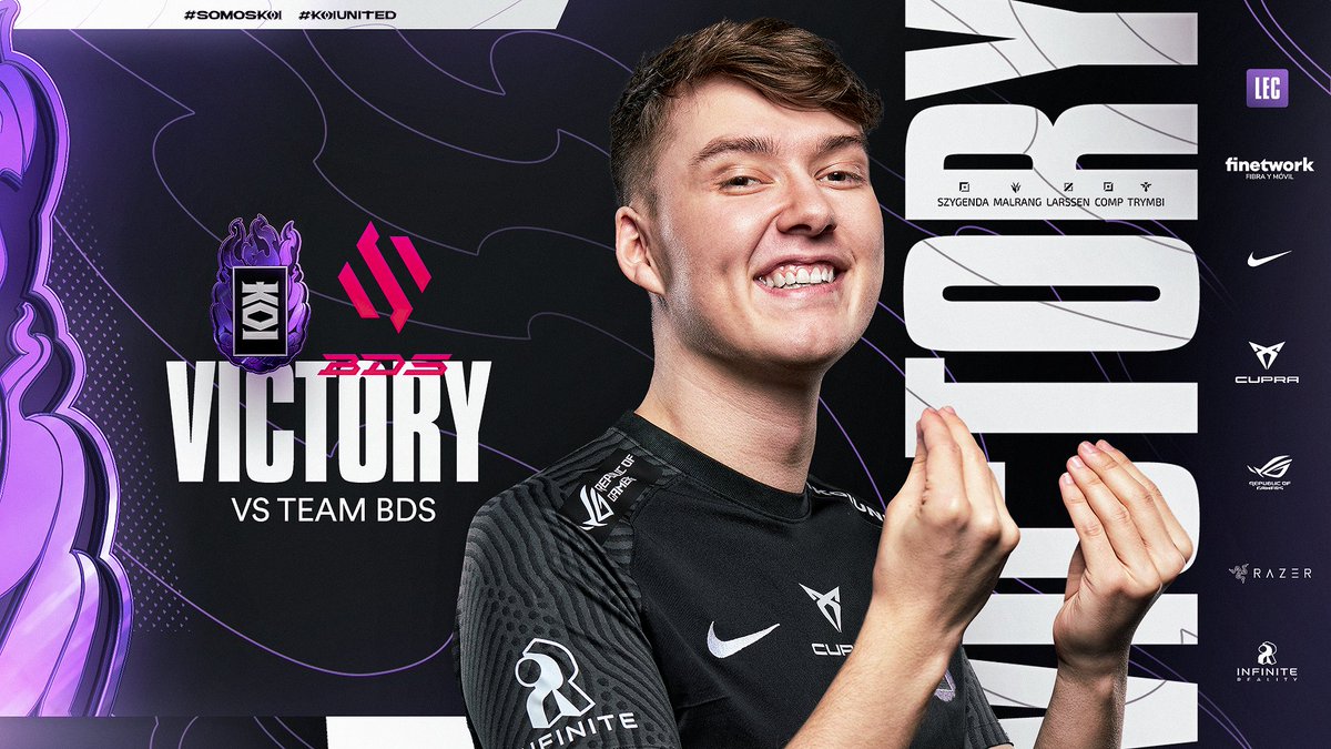 Llegó la magia a la #LEC

La primera #KOIWIN de muchas en Berlín. 

#SomosKOI #KOIUnited