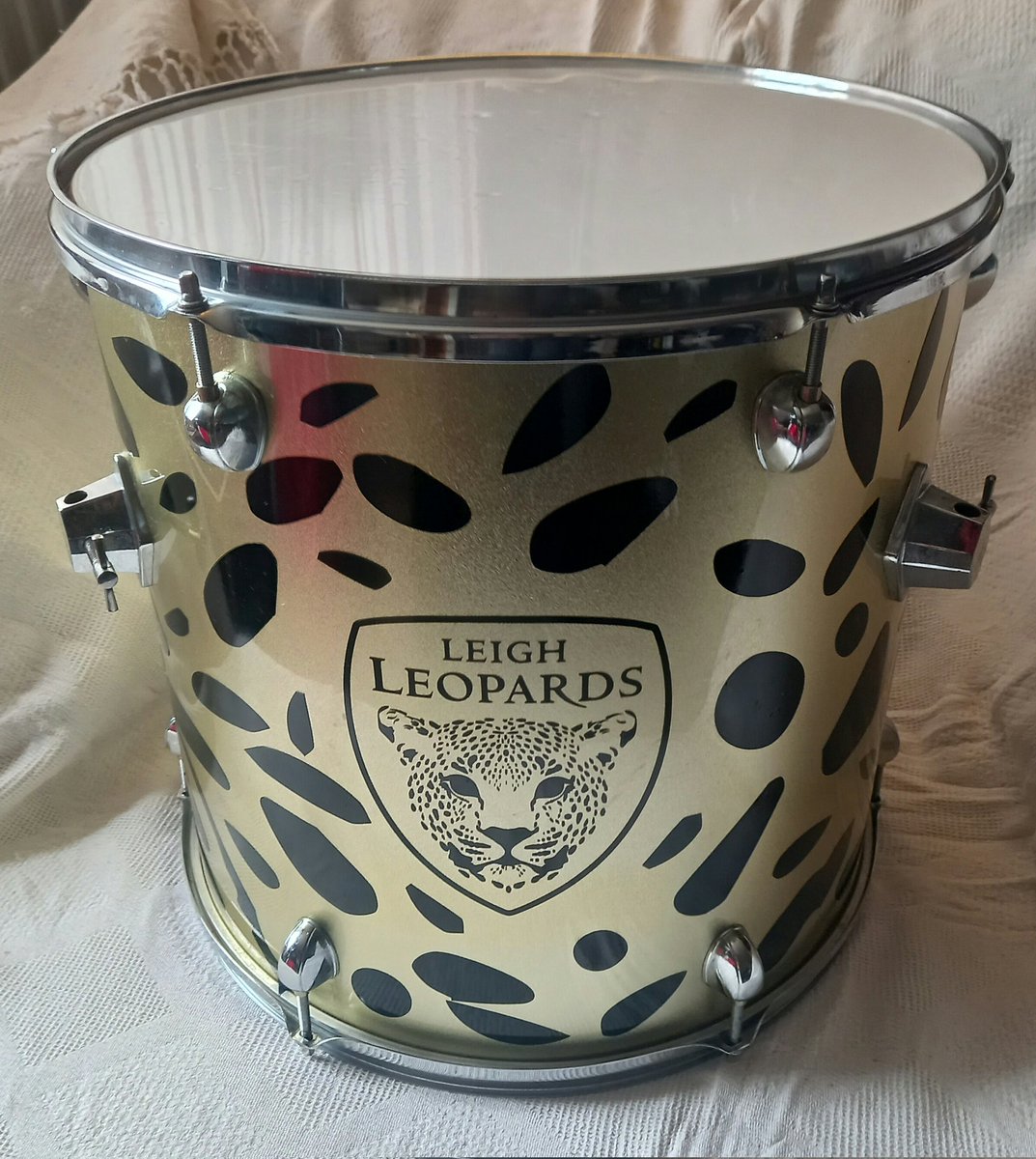 zenozzy1970's tweet photo. Proud to gift @LeighRLFC_ a branded drum for the 2023 season https://t.co/YfuM9r39zx