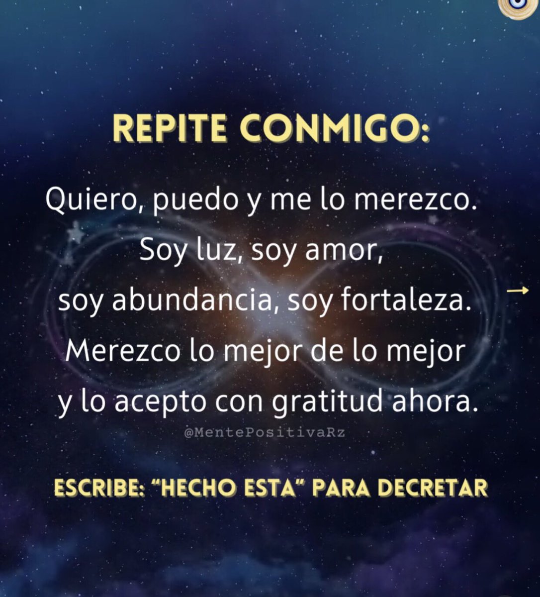 HECHO ESTÁ !