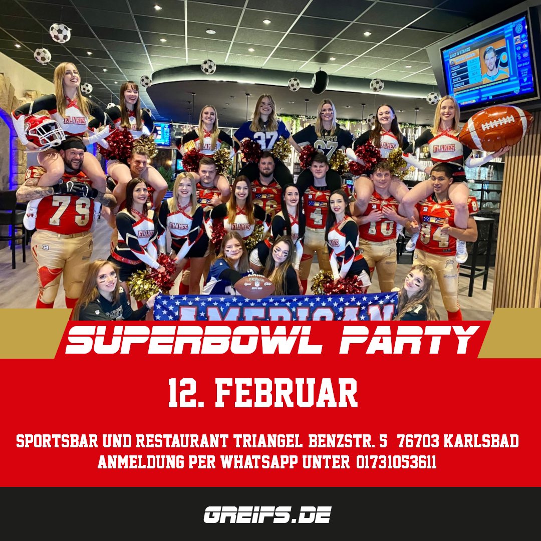 SuperBowlParty 🏈🔥
#Karlsruhe #nfl #SuperBowl #ranNFL