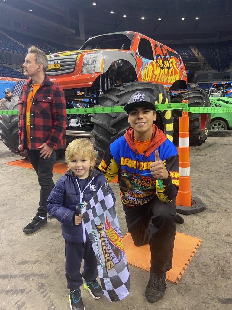 #hotwheelsmonstertruckslive loving monster trucks live ❤️
