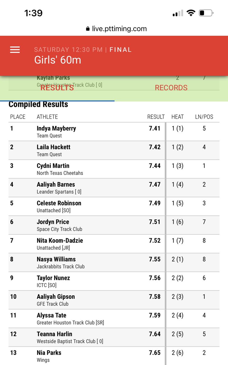 KHSLadyRoosTF's tweet image. 🚨🚨 Sophomore @AaliyahBarnes25 Drops another 💣 PR in 60m Finals @ Texas Tech UA HS Classic. 7.47 😳😳😳  Oh Btw she is Ranked 15/575 in her class! Speed &amp;amp; Academics KILL!! #trackandfield #trackisback #speedkills  #slowfeetdonteat
