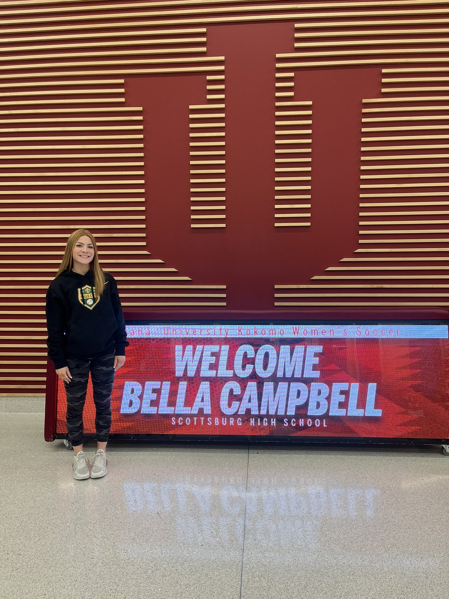 IUKSoccer's tweet photo. Happy to have you on campus for a visit @Bellasoccer2024 ! https://t.co/1IXWGUDE2b