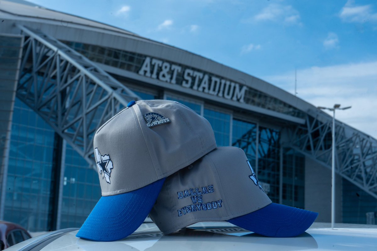 TEAMSAMAJ3's tweet photo. DALLAS VS EVERYBODY 

⭐️🤠⭐️🤠⭐️

SNAPBACKS NOW AVAILABLE WITH INTERCHANGEABLE COWBOY PIN ❕$45

Go Follow Us On IG @dreambig_essentials 💙

#WeDemBoyz #Dallas #Cowboys #NFLPlayoff https://t.co/MIZtRNKsW4