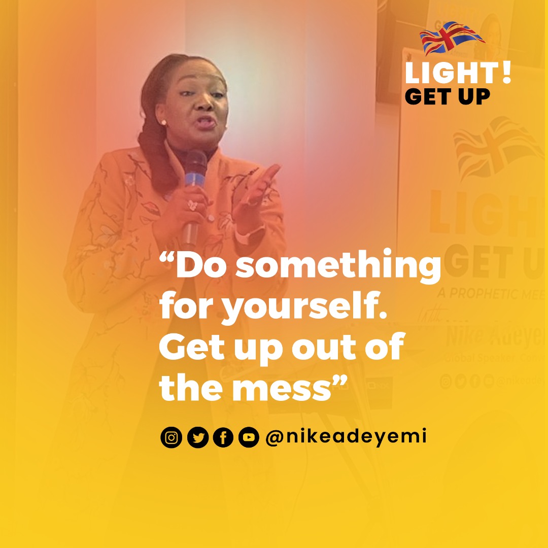 You are light! 
What are you waiting for? 
You need to get up, arise and shine. 

The Live stream is available on my YouTube (link in my bio) 

#NikeAdeyemi #propheticmeeting #londonevent #light