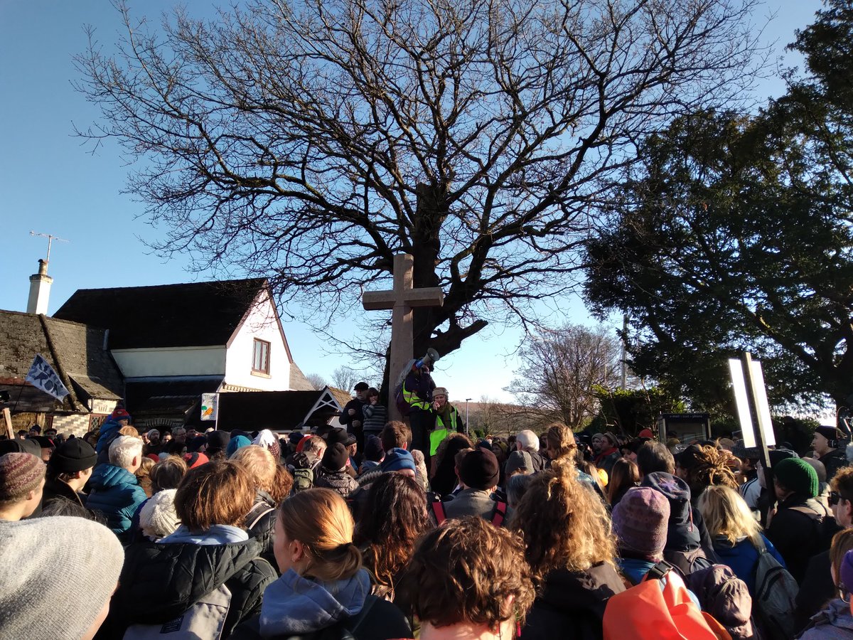 A few photos from today's amazing #RighttoRoam protest on Dartmoor ... just incredible. Felt like the start of something really historic.