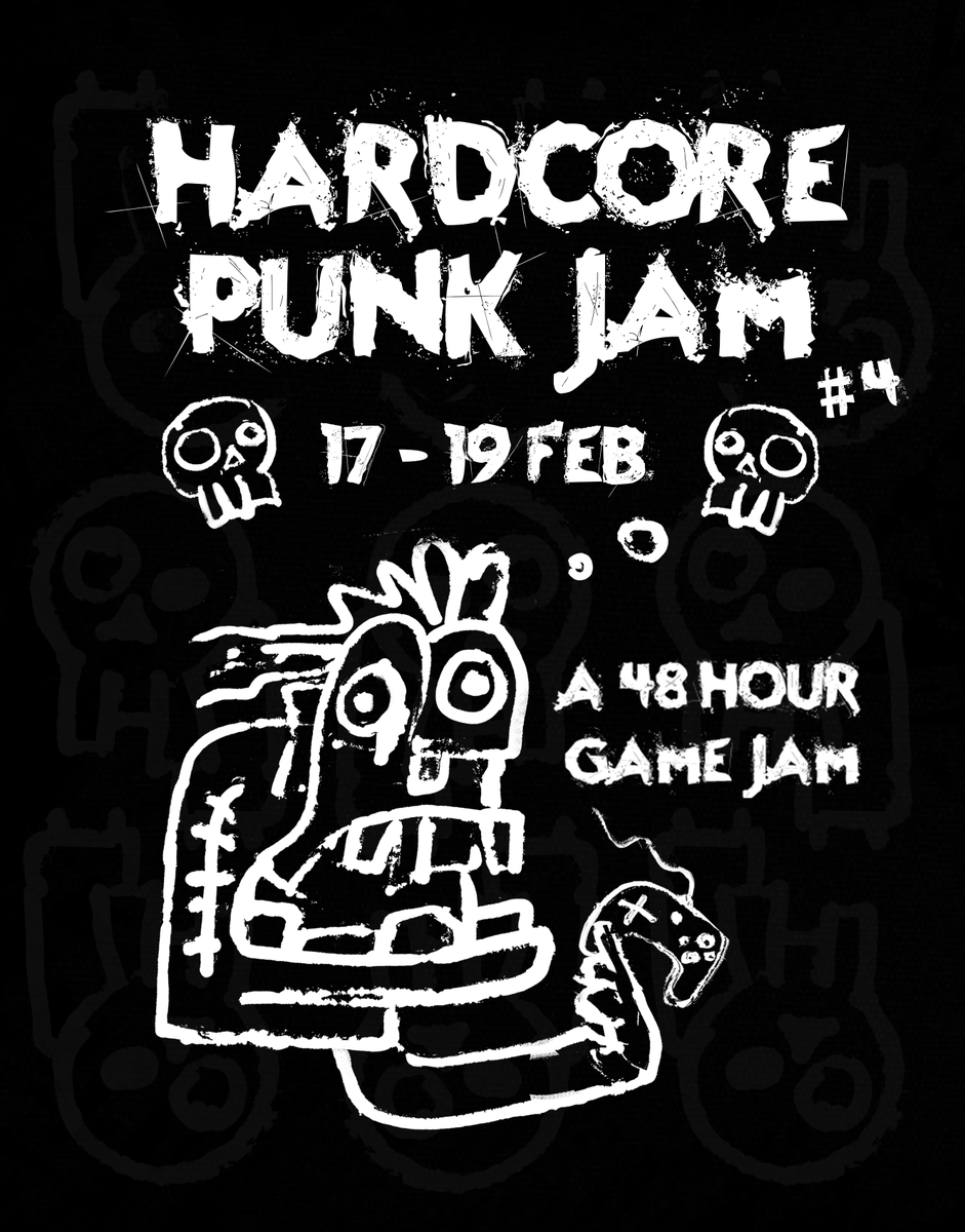 BradMakesGames's tweet photo. Doing another #HardcorePunkJam #GameJam next month. https://t.co/xbEVqSRRKE

Does this count as a #screenshotsaturday? https://t.co/CtehNYTWFZ