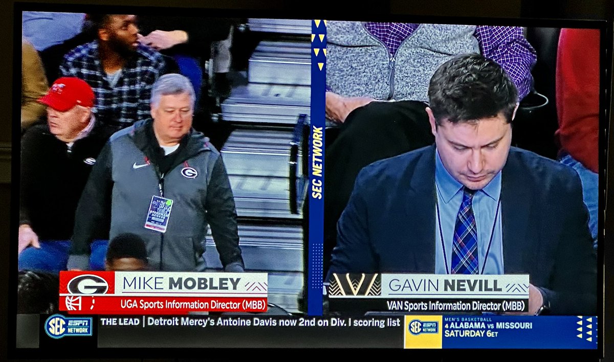 Shoutout to the folks at @SECNetwork for giving @uga_mjiggsmobs, @GavinNevill, and SIDs some love during #CelebrateCSC week

@CollSportsComm 👨🏻‍💻👨🏻‍💻