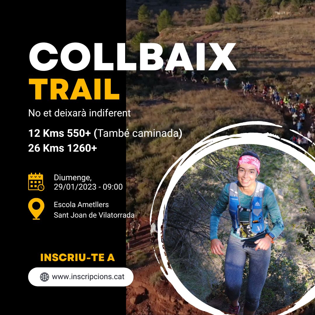 VEC_club's tweet photo. Una setmaneta.
Encara que sigueu habituals de Collbaix segur que descobrireu nous indrets espectaculars.
La Curta i caminada 🕺🏼💃🏼
https://t.co/KeUggAzNxU
La Mitja 💃🏼🕺🏼
https://t.co/rgIMugNkpz
Som-hi!
@NuriaPicas 😍vens aquest cop?
@raulkoala 🤘t'animes?
#collbaix #trailrunning https://t.co/c2zJFd2q0W