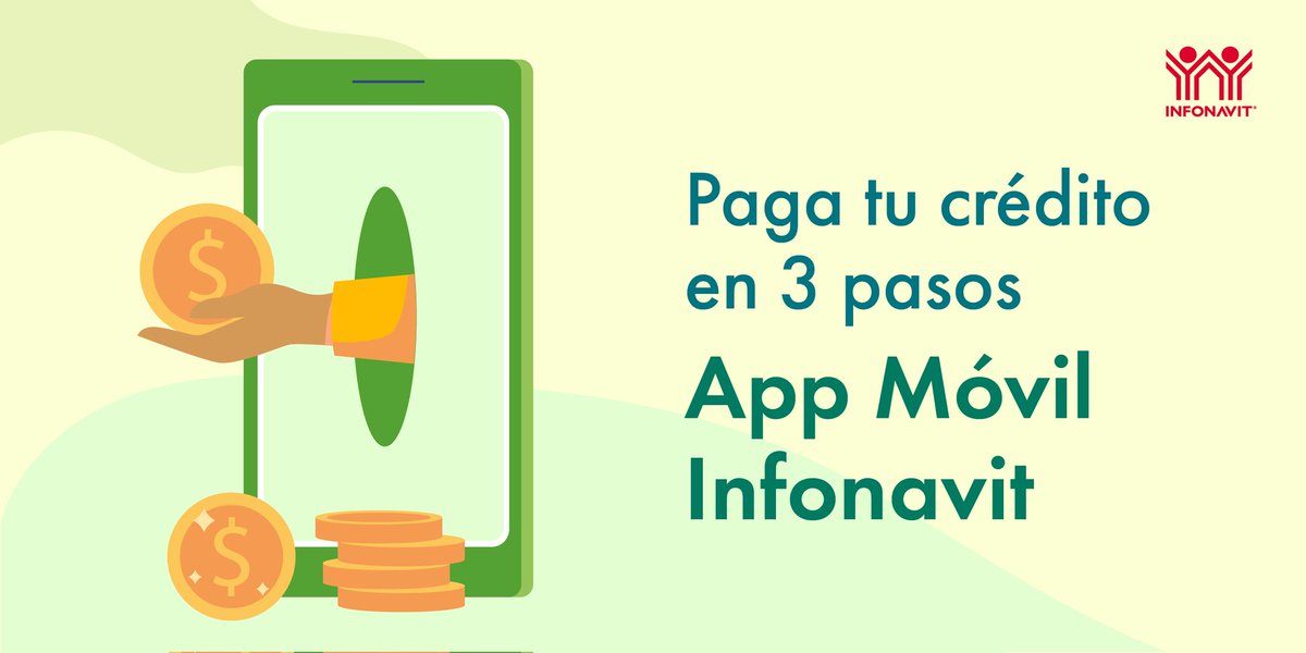 Infonavit's tweet photo. ¡No te enredes!✨Conoce cómo pagar tu crédito desde tu celular con la #AppMóvilInfonavit📱. https://t.co/AvpamYHp84 https://t.co/Td6zLM75v5
