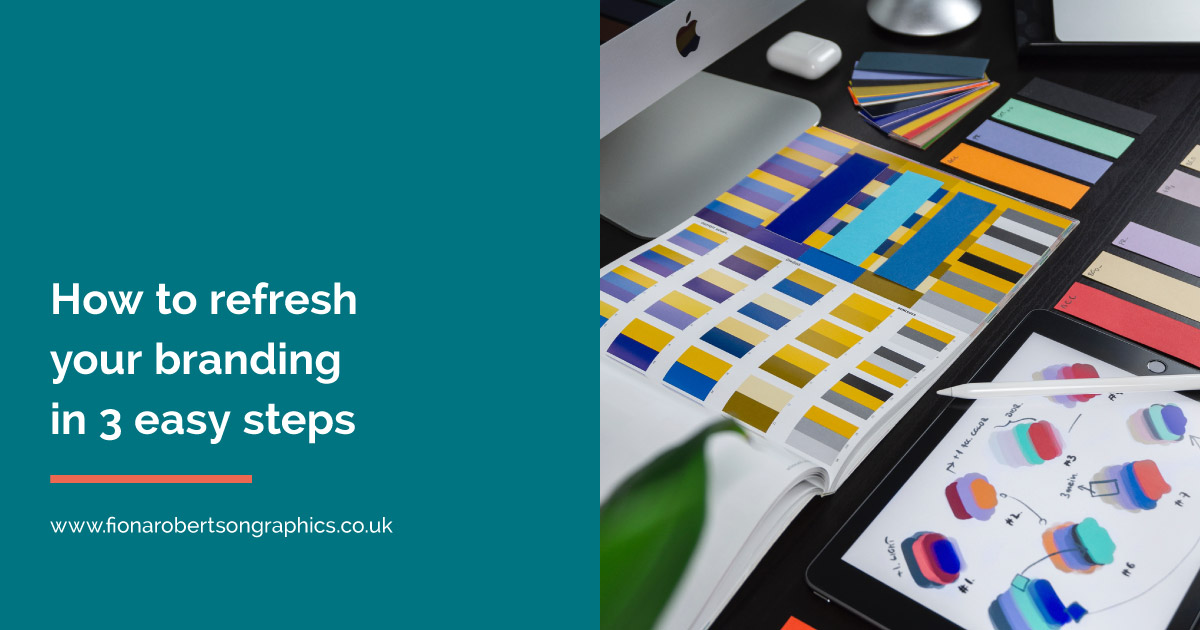 fionaRG's tweet photo. Do you love your #branding? Are you proud to show it off or do you find yourself longing for a change? Find out how to do a brand refresh in 3 easy steps, so you and your customers fall in love with it again https://t.co/BuUP289i0M https://t.co/kBcHaD7cfW