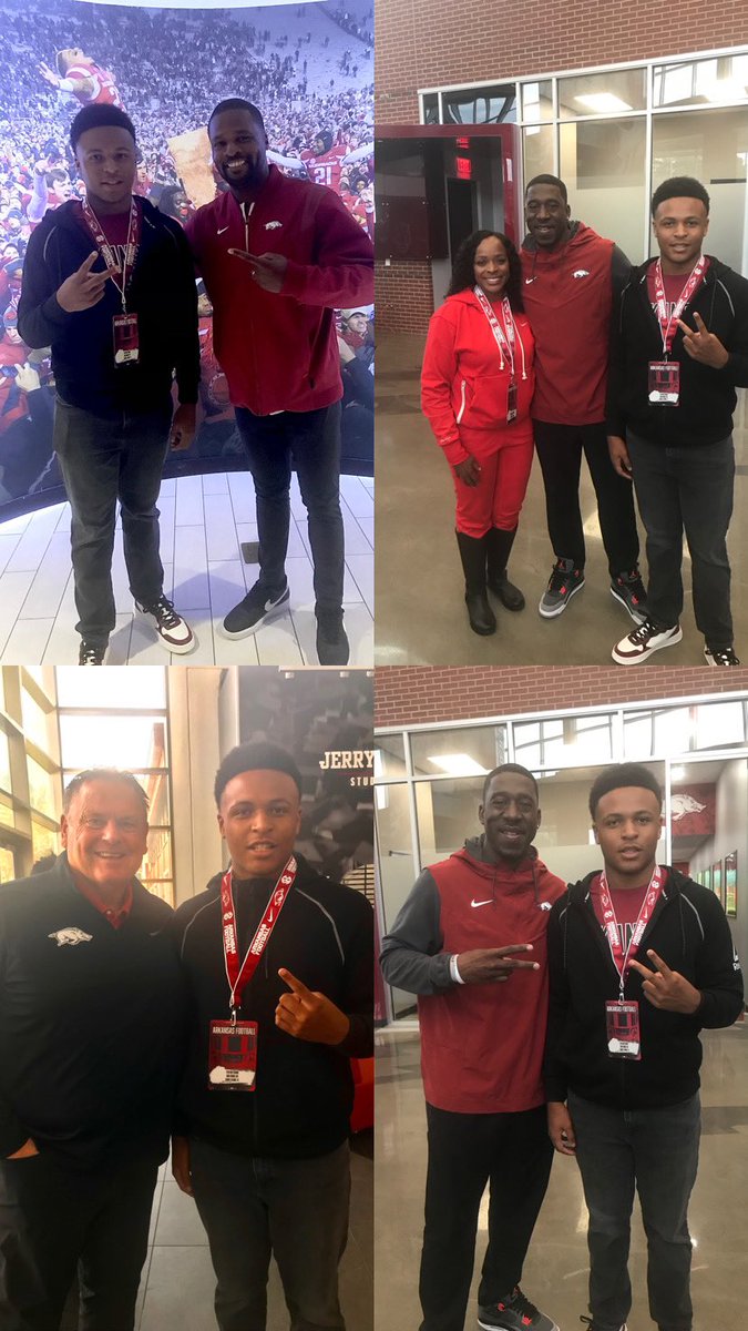 Taylor Crane - QB (@taylorcrane01) on Twitter photo Great time at <a href="/RazorbackFB/">Arkansas Razorback Football</a> really felt like home.❤️
<a href="/PlayBookAthlete/">PLAYBOOK ATHLETE</a> <a href="/FBCoachJSmith/">Jimmy Smith</a> Great time at <a href="/RazorbackFB/">Arkansas Razorback Football</a> really felt like home.❤️
<a href="/PlayBookAthlete/">PLAYBOOK ATHLETE</a> <a href="/FBCoachJSmith/">Jimmy Smith</a>