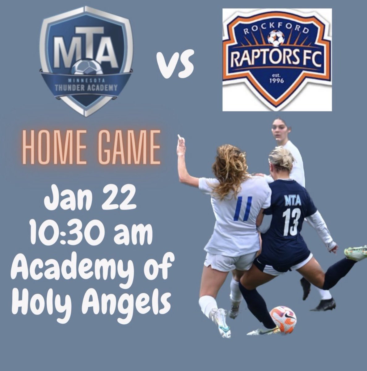 MTA05ECNL's tweet photo. Looking forward to our Midwest conference matchup v ⁦@RRaptorsfc⁩ ⁦@ECNLgirls⁩ https://t.co/u8CPWO4FA6