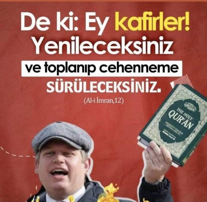İsveç’te Baş tacımız,Yüce Kitabımız,Kuran-ı Kerim’e karşı yapılan aşağılık saldırıyı lanetliyorum.