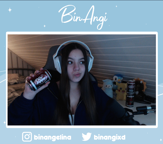 Hii <a href="/DrPepperDE/">Dr Pepper DE🍍🍓</a> 
Ich bin Angelina und streame seit März 2021 auf Twitch und habe mir eine kleine süße Community aufgebaut. 
Doch um groß raus zu kommen, fehlt mir noch der Doktortitel. Würdet ihr mir dabei helfen?
