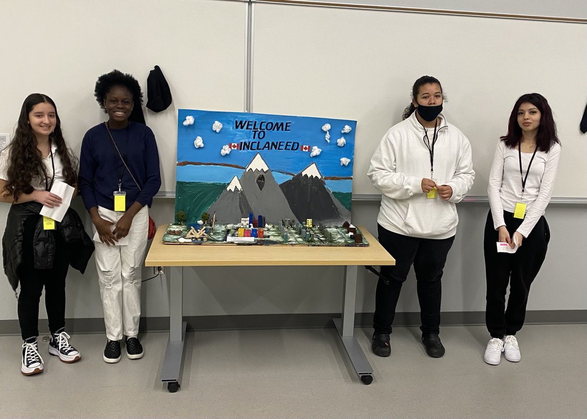 supertracyteach's tweet photo. Wow! So proud of these ladies for winning “Best Model” for their city named “Inclaneed” ⁦@Future_City⁩ Competition today at UTK Zeanah Engineering Complex. ⁦@NMS_Rangers⁩ ⁦@CTE4KCS⁩ ⁦@kcs_stem⁩ https://t.co/c9TyTf97t2