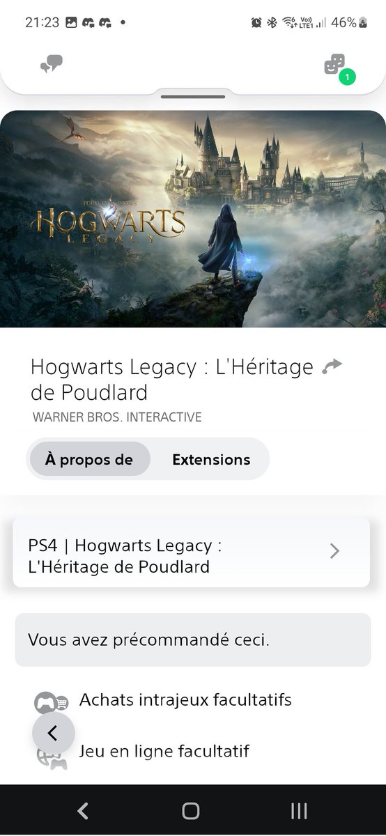 Eloise_b77's tweet photo. @PlayStationFR Je l'aurais que le 4/4/23 https://t.co/I3TW4EIiTM