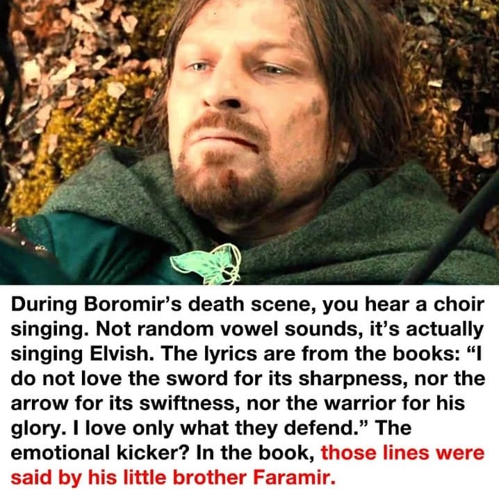 ShaneMillar32's tweet photo. Best death scene in cinema! ❤️
#RespectForTolkien https://t.co/zOU27bvQGF