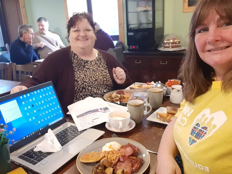 Rachmacsty's tweet photo. National Care Day planning with Donna from #WCSEileansiar. Then a beautiful drive and visit to Tolsta. #CECYP #NCD23 @MacleodDonald https://t.co/WzQcZbMOax