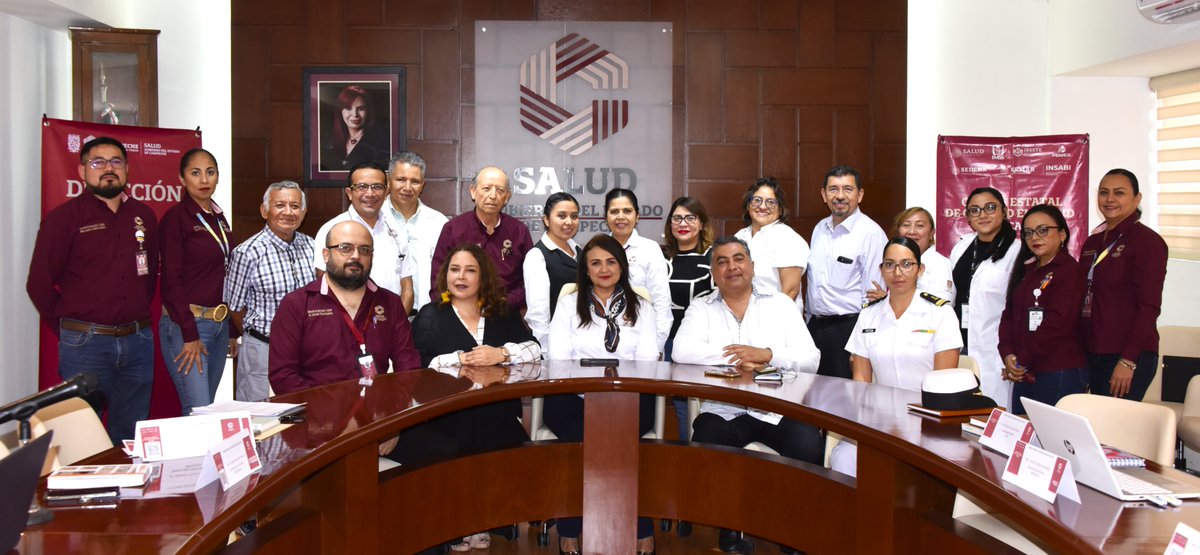SaludCampeche's tweet photo. Con el nuevo Modelo de Atención a la Salud para el Bienestar, se garantiza la prestación médica de calidad en todas las instituciones que forman parte del sector.
#CampecheGobiernoDeTodos #ReuniónMásBienestar #CECAS #SaludParaTodos https://t.co/mld1rSoY4U
