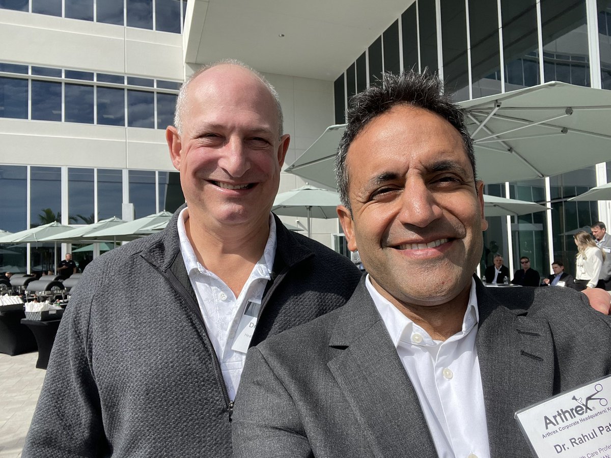 Spent the last few days at <a href="/Arthrex/">Arthrex</a> HQ #OTIF. Amazing campus with world class #MedEd facilities. Hosted superbly by <a href="/Arthrex/">Arthrex</a> Munich team. Great to connect with global colleagues. Unforgettable experience topped off by a surprise meet with my fellowship mentor!