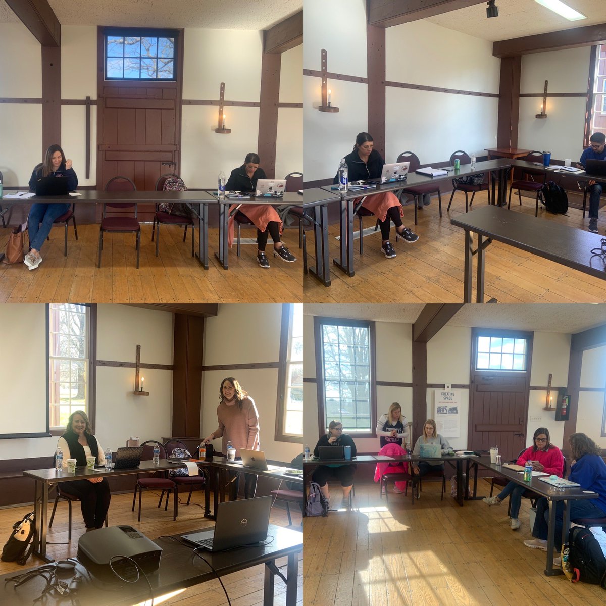 KentuckySCA's tweet photo. What a great KSCA Board Meeting @shakervillageky! Lots of things discussed today - upcoming #NSCW23, Legislative Day, #KSCA23, free online PD for Jan-April &amp; so much more! Thank you @shakervillageky for making it a wonderful stay, mtg area &amp; lunch! https://t.co/IrfNwp8G4S