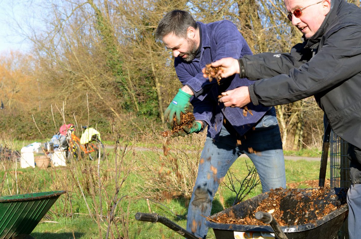 fruitnutvillage's tweet photo. Sunny fruit tree and fruit bush planting in #KingdomForestGarden #Stirchley earlier today. #BlossomWatch #Gage #Cherrycot #Plumcot #Damson https://t.co/0cYonvcSEx