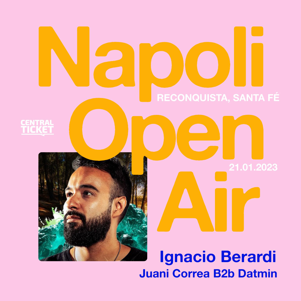 Napoli Music powered by #CentralTicket⚡️

Llegó el verano y Santa Fé se preparó más que bien: Un evento al aire libre con artistas que van a hacerte bailar como nunca. Esta noche, nos encontramos en Reconquista 🚀

Sacá tus entradas con Central. Tickets📲 centralticket.net/event/239