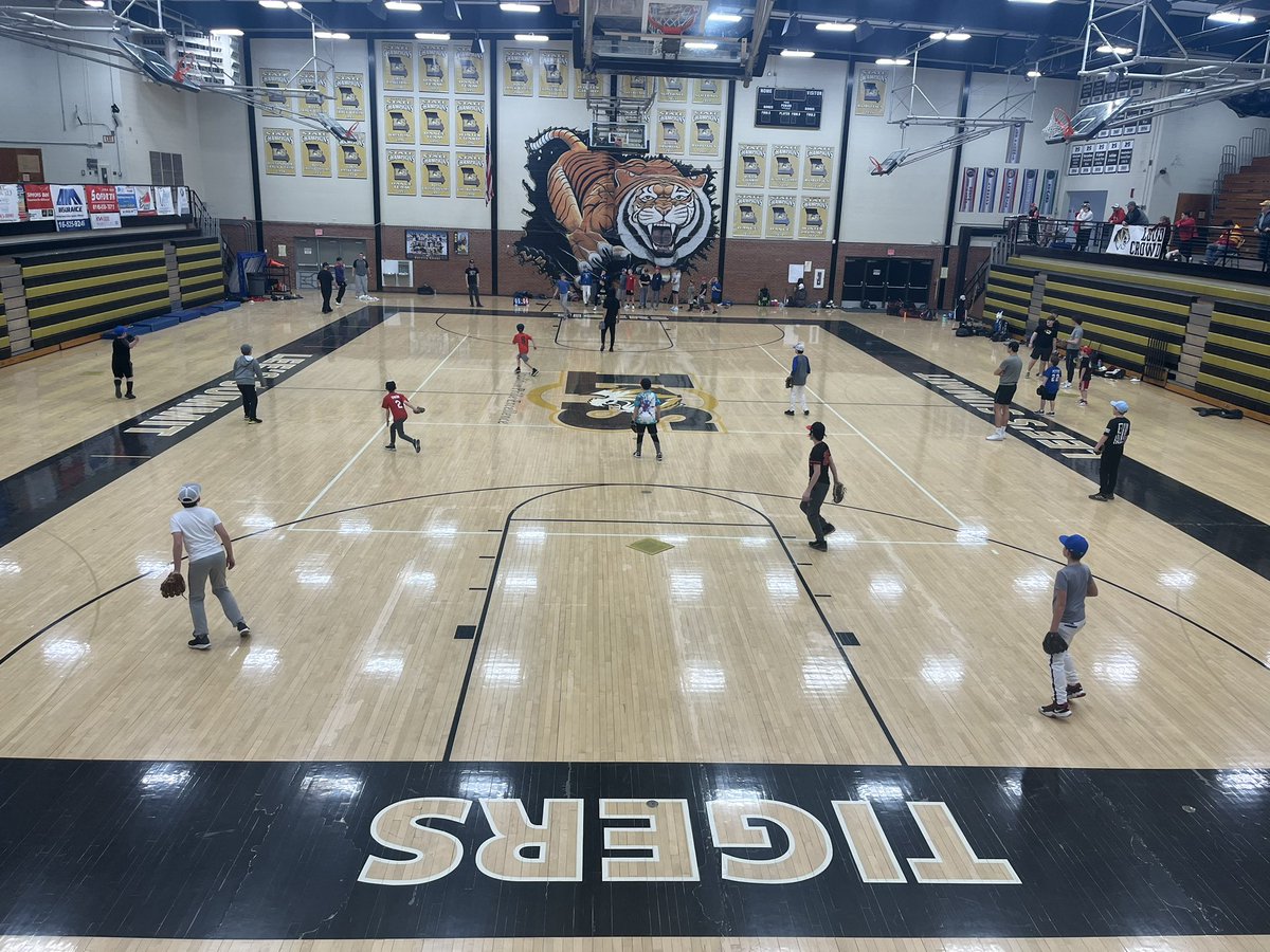 Had our annual winter baseball youth camp today. Kids had a blast. The famous rag ball game ended with a walk off win. The next camp is Feb 11th.