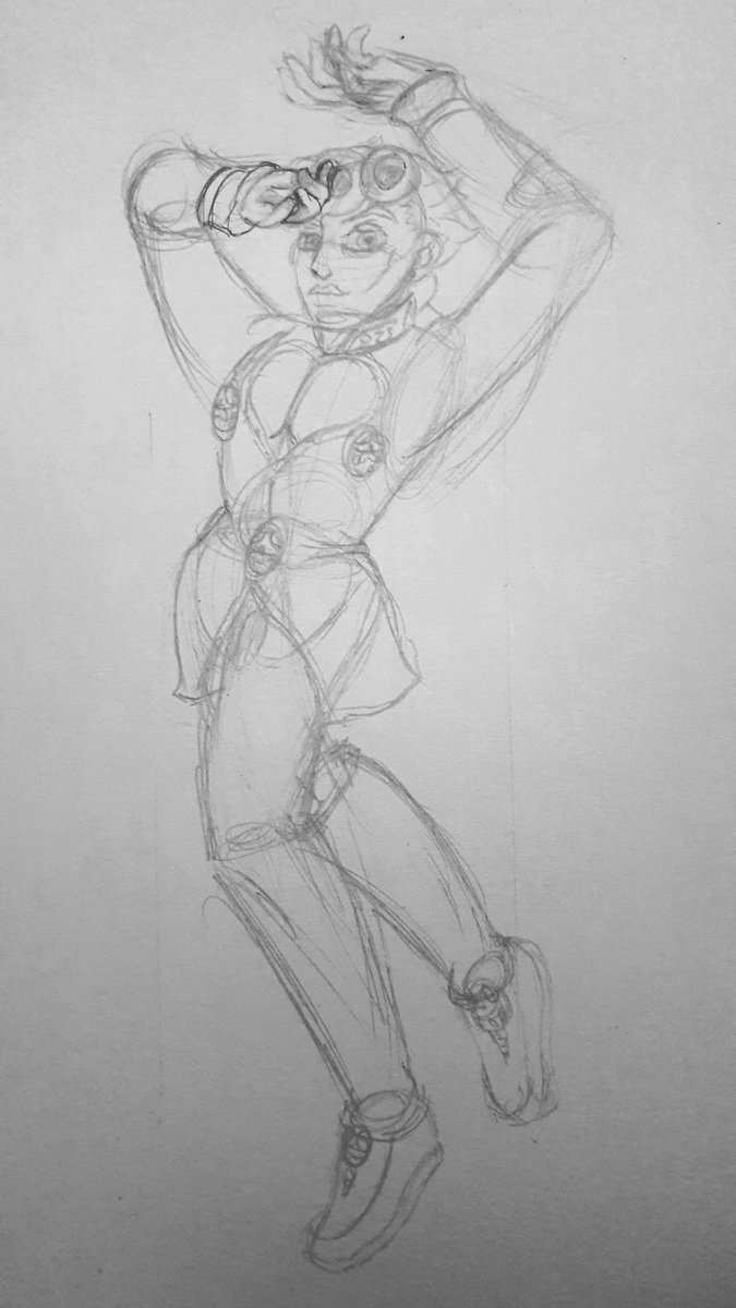 Slomosponge's tweet photo. Giorno doodle https://t.co/EhfTUF19th
