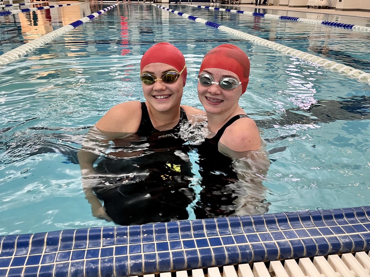 Athletics_SISD's tweet photo. Congrats to our swimmers who competed in the District 10-4A swim meet today. Both swimmers advanced to the Regional meet! @SplendoraISD @SplendoraHigh 
Lori Hebert:
🥇 100 Breaststroke 
🥈 50 Freestyle 

Kayleigh McClellan:
🥈 100 Freestyle
🥈 100 Backstroke https://t.co/5S1tWqDdEq