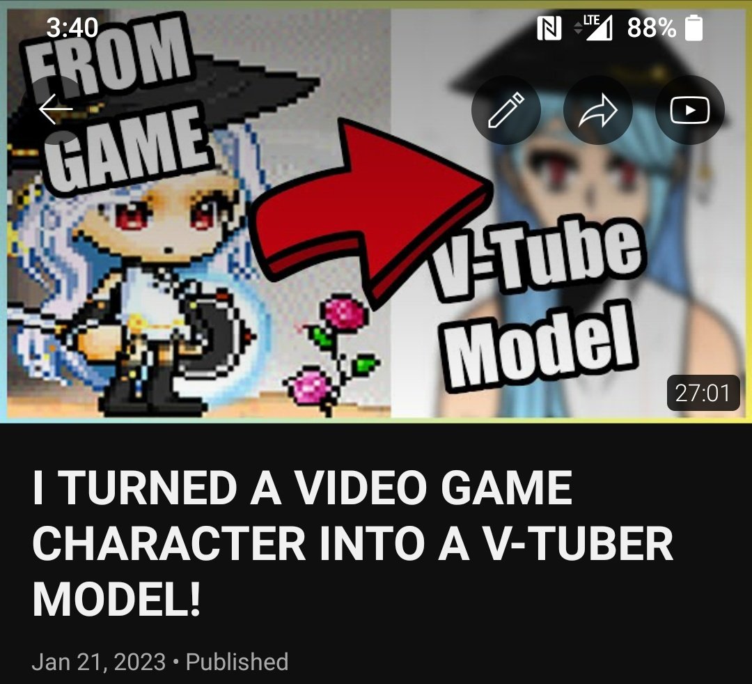 EldenDraws's tweet photo. My new #video is love! It's a video about how I made a #Vtuber . Check it out. https://t.co/fViWYdu3Qz https://t.co/ZuAEfnnmZY