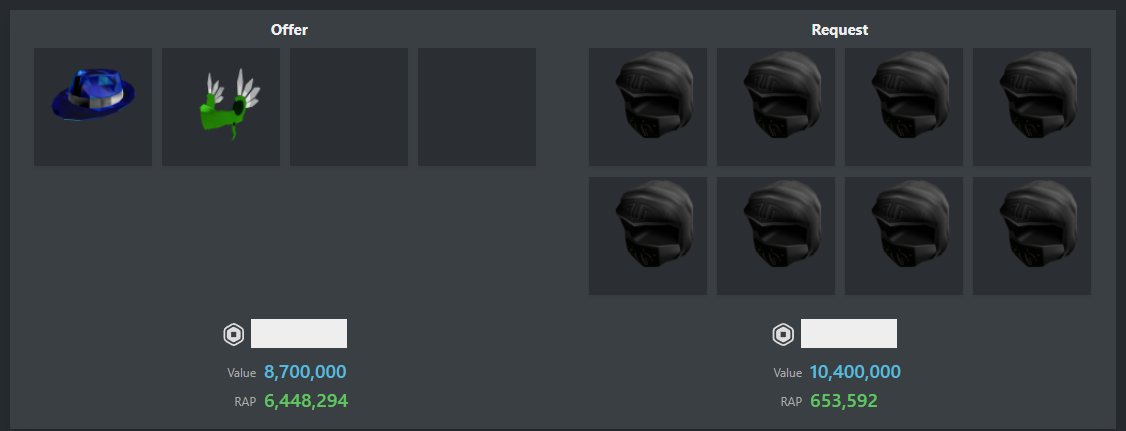 SamirDevs_'s tweet photo. @MerelyRBLX I'll give you these big items for your whole hoard. https://t.co/Vb1SDGLfJh