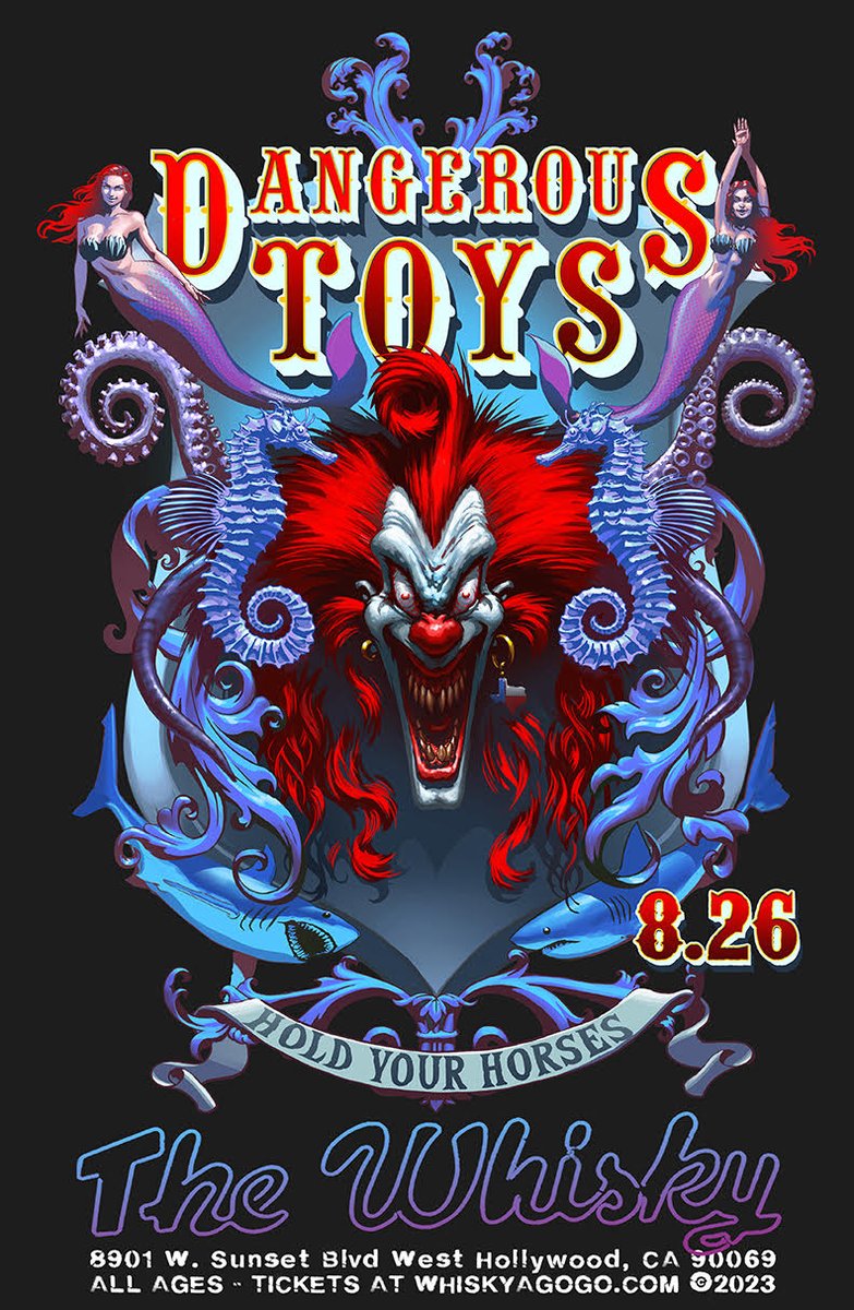 TheWhiskyAGoGo's tweet image. 8/26- Dangerous Toys! ticketweb.com/event/dangerou…